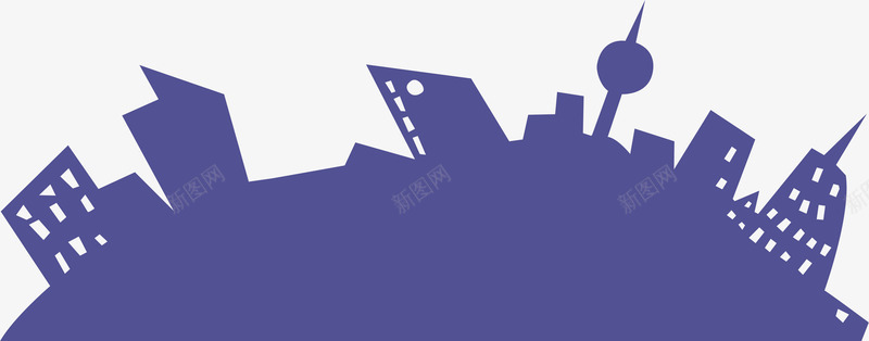 蓝色卡通城市剪影海报背景七夕png免抠素材_88icon https://88icon.com 七夕 剪影 卡通 城市 海报 背景 蓝色