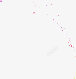 创意合成空中飞溅得圆圈素材
