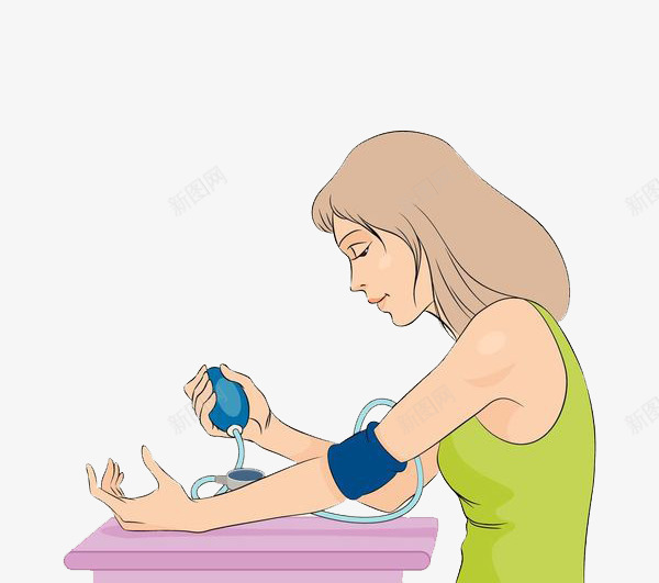 自己测量血压的女子png免抠素材_88icon https://88icon.com 体检 健康检查 检查 检查身体 检测 测量血压 看病 血压 量一量 量血压