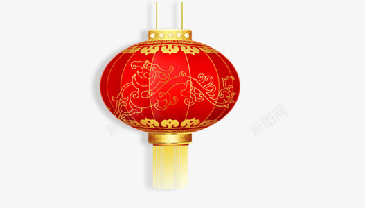 灯笼psd免抠素材_88icon https://88icon.com 庆祝 彩灯 新年 灯笼 福