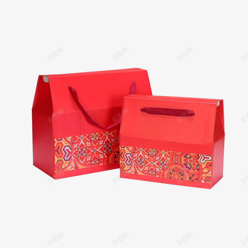 红色礼盒实物图png免抠素材_88icon https://88icon.com 包装和 礼品盒 礼盒设计 签到礼 红色礼盒 结婚礼盒 见面礼