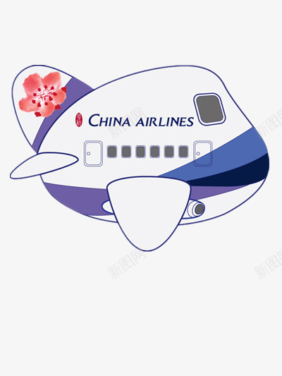 航空飞机的模型png免抠素材_88icon https://88icon.com 卡通 图片 彩色