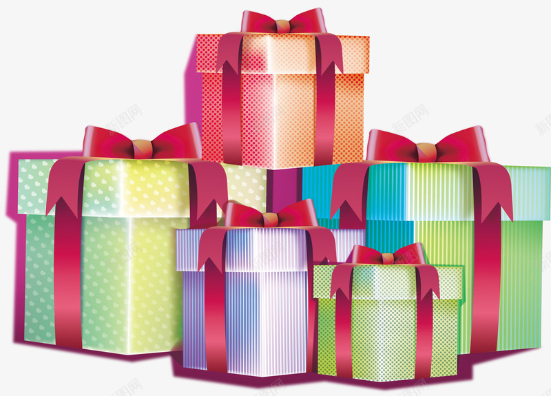 精美的礼物堆png免抠素材_88icon https://88icon.com 一堆礼盒 彩色的礼物 生日礼物 矢量png 礼物盒 送礼物