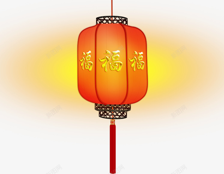 亮光的红灯笼psd免抠素材_88icon https://88icon.com 中国风 亮着的灯笼 带福字的灯笼 灯笼 红灯笼 节日 长灯笼