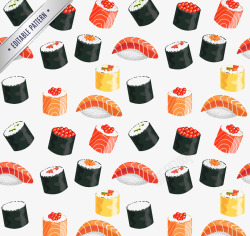 美味日本寿司背景素材