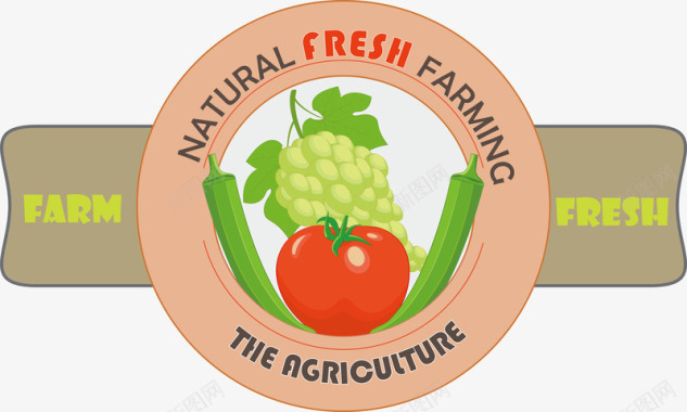养生精美农业产品logo矢量图图标图标