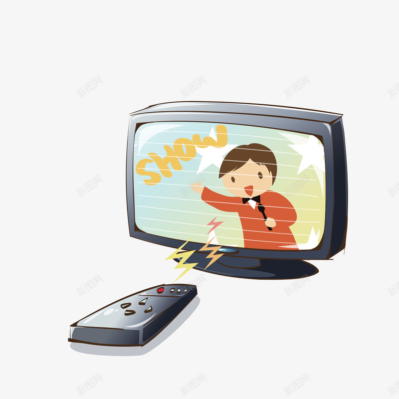 彩色电视机模型png免抠素材_88icon https://88icon.com 家电产品 彩色 电视机 电视机模型