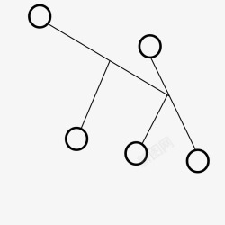 连接圆圈连接的线条高清图片