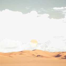 沙漠天空图素材