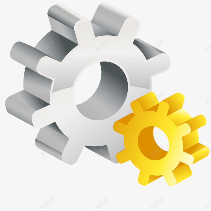 3D齿轮模型png免抠素材_88icon https://88icon.com 3d模型 创意 商业 商务链 工具 抽象 灰色齿轮 金融 黄色齿轮 齿轮 齿轮模型