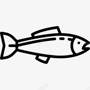 蛋白质鱼图标图标