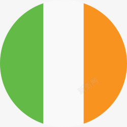 国旗爱尔兰欧洲国家的国旗素材