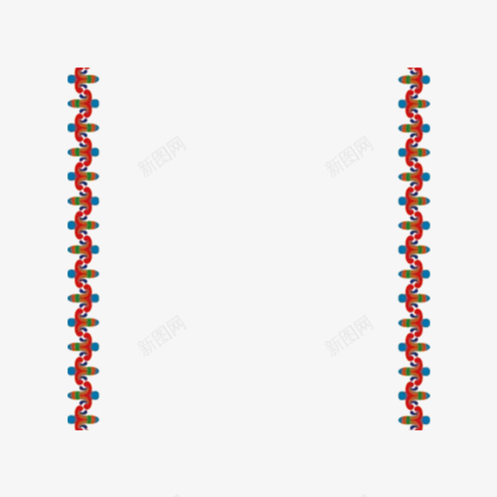 彩色竖条纹民族图案png免抠素材_88icon https://88icon.com 中国风 多彩 手绘 条纹 民族风 简约 装饰