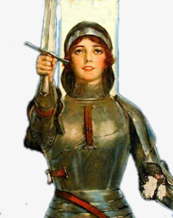 欧洲中世纪女战士素材
