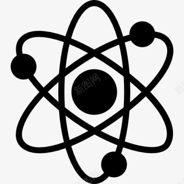 科学算命原子图标图标