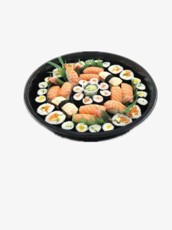 大份寿司拼盘素材