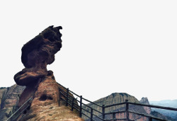 拱门公园风景区龟峰观景地高清图片