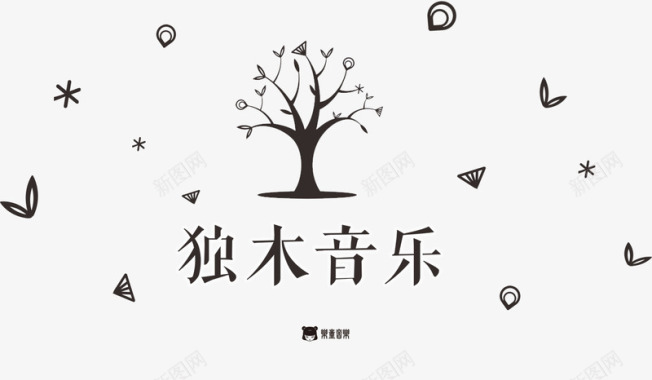 万圣节logo独木音乐平台图标图标