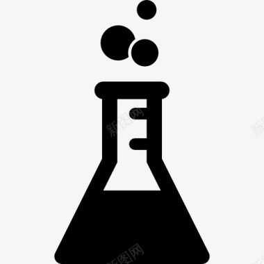 化学公式瓶图标图标