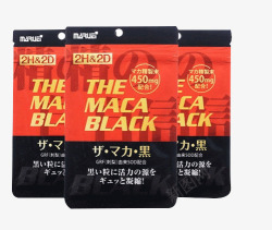 日本2H2D黑玛卡精片素材