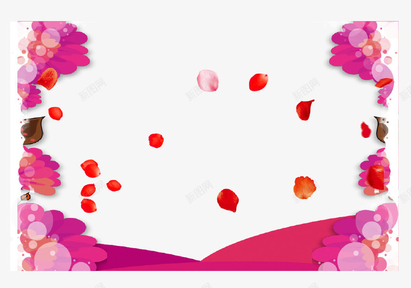 甜蜜七夕快乐相惠海报背景花元素png免抠素材_88icon https://88icon.com 七夕 七夕促销 七夕情人节 七夕活动 七夕海报 七夕节 甜蜜七夕快乐相惠海报背景花元素 背景花元素