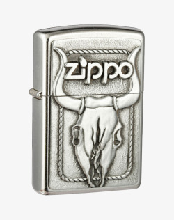 打火机Zippo欧洲风金属牛头素材