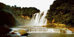 贵州景区唯美黄果树瀑布高清图片