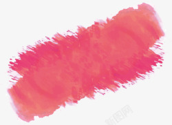粉红色粉刷效果矢量图素材