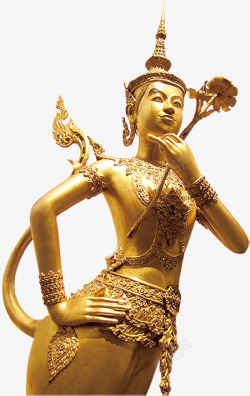 佛教拈花佛像复古装饰图案素材
