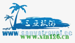 三亚logo三亚旅游logo矢量图图标高清图片