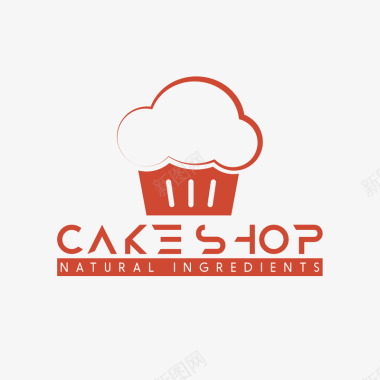 PNG高清创意甜品屋logo图标图标