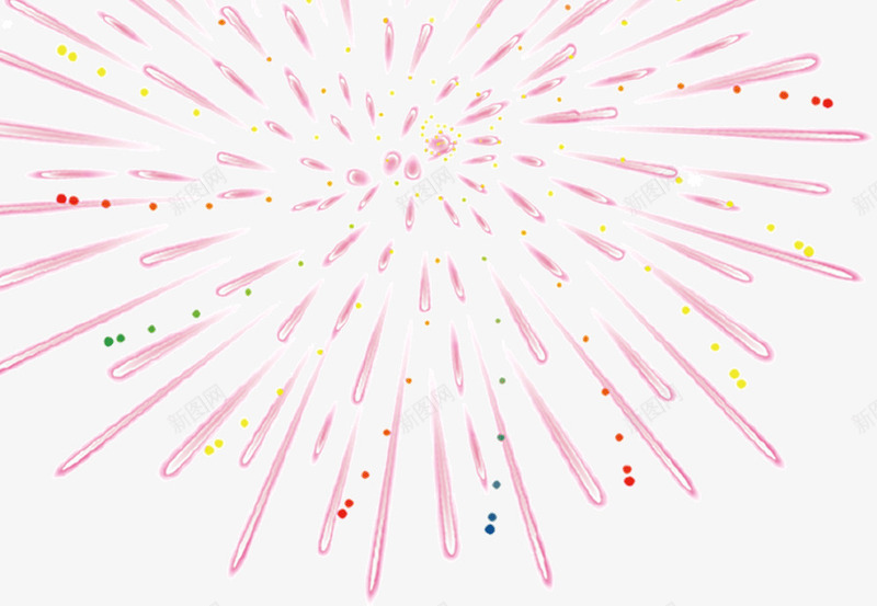 缤纷发散盛开烟花png免抠素材_88icon https://88icon.com 发散 烟花 盛开 缤纷