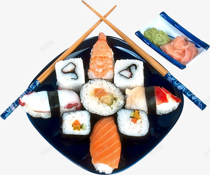 日本寿司png免抠素材_88icon https://88icon.com 寿司 小饭团 料理 日本料理 精美摆盘寿司 饭团