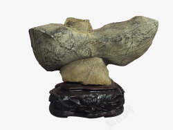 灵璧灰岩锤子形状奇石摆件图素材