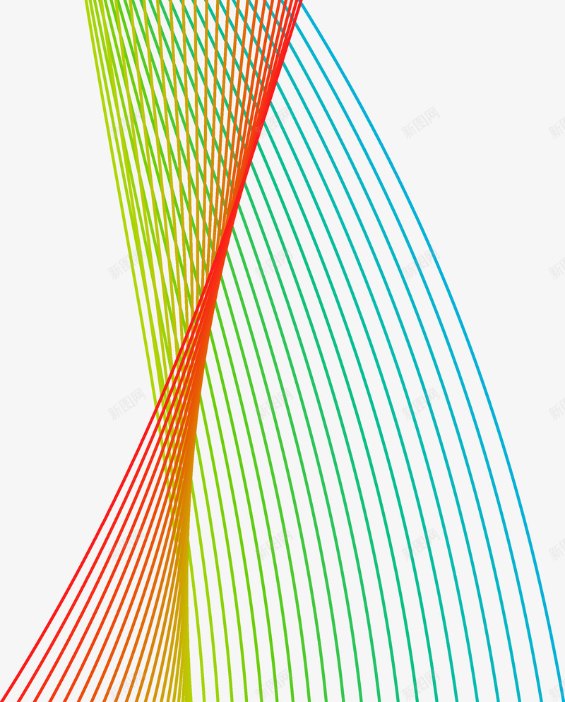 炫彩线条矢量图ai免抠素材_88icon https://88icon.com 多彩 条纹 流线 炫彩 科技 线型 线条 背景 矢量图