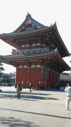 日本寺院轻型木建筑素材