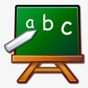 teaching包寓教于乐ABC黑板学习学校包高清图片