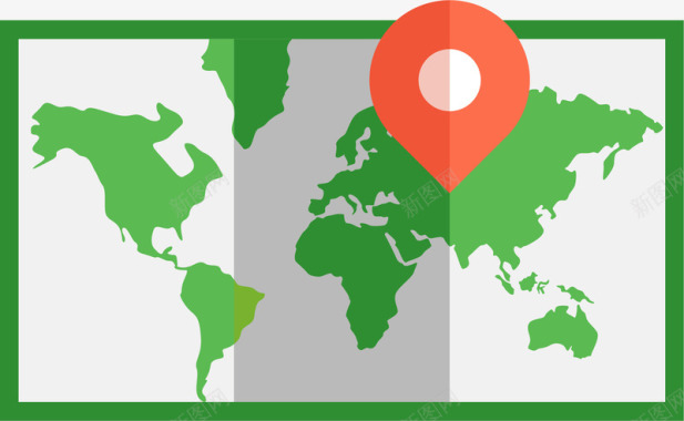 绿色旅行图世界旅游标图标图标