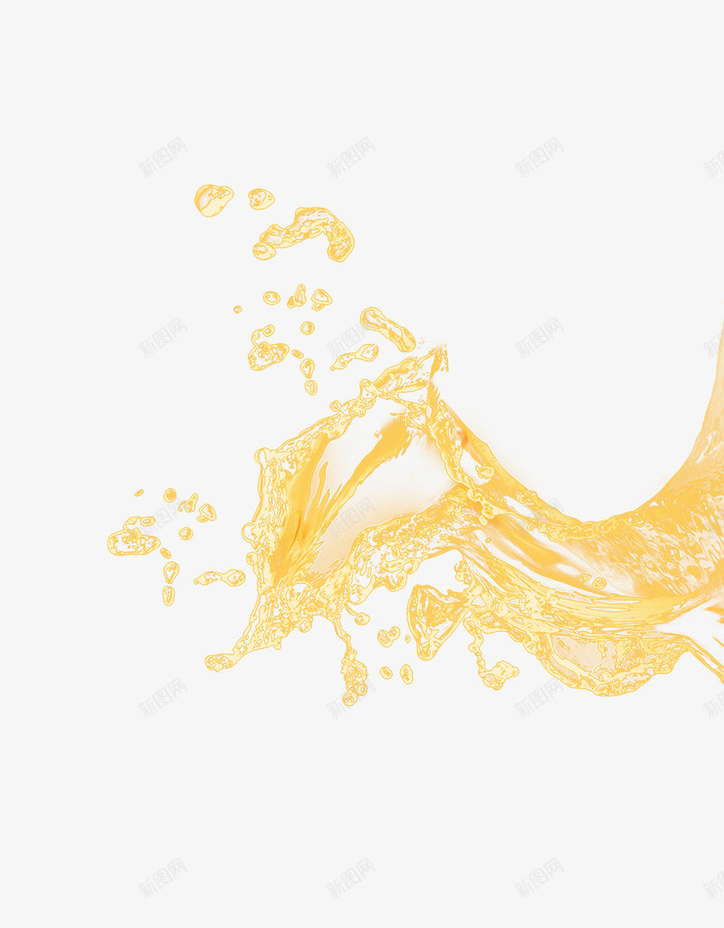 动感果汁png免抠素材_88icon https://88icon.com 动感 果汁滴水 果汁特效 水珠 水花 特效 黄色