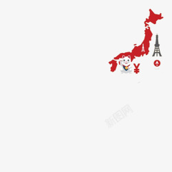 福猫日本旅行高清图片