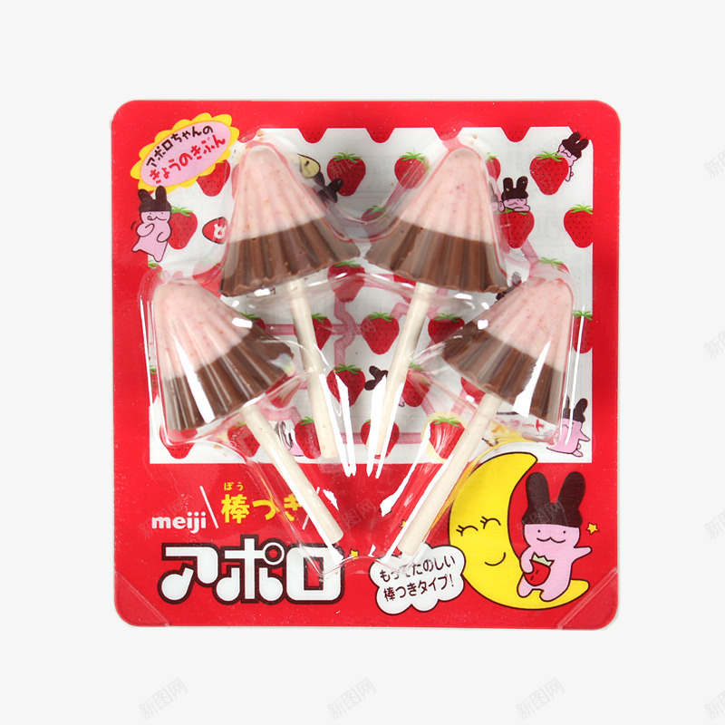 太空船草莓棒棒巧克力png免抠素材_88icon https://88icon.com 产品实物 免费png图片 巧克力 日本 棒棒糖 进口