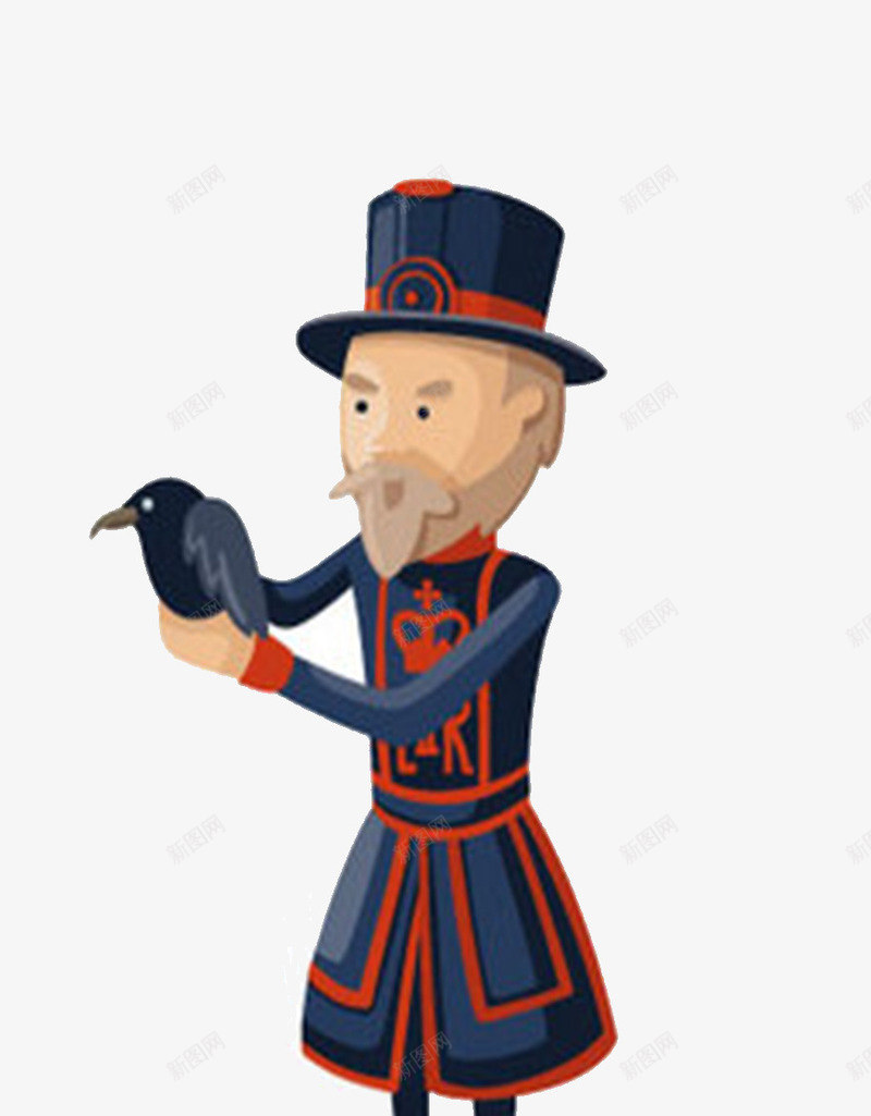 欧洲风情旅行元素png免抠素材_88icon https://88icon.com 卡通小鸟 卡通老爷爷 魔术
