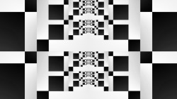 黑白色方块抽象壁纸素材