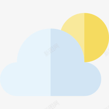 天空云背景图标图标