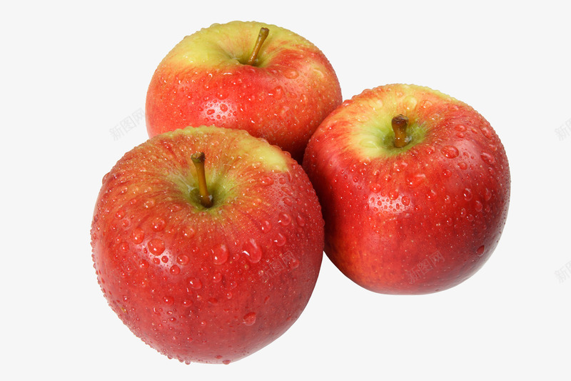 三个红苹果png免抠素材_88icon https://88icon.com 新鲜 果肉 栖霞苹果 水果 水珠 清脆香甜 甜的 红苹果 苹果 营养丰富 酸甜的