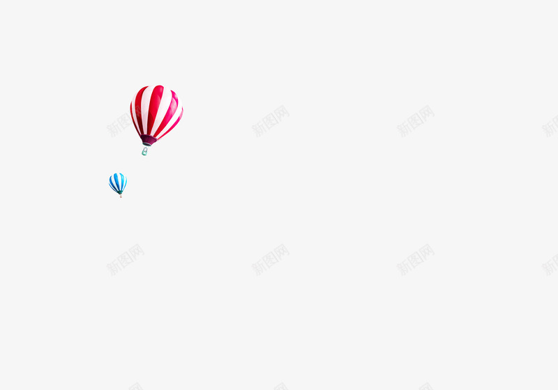 天空上的热气球png免抠素材_88icon https://88icon.com 天空 氢气球 热气球