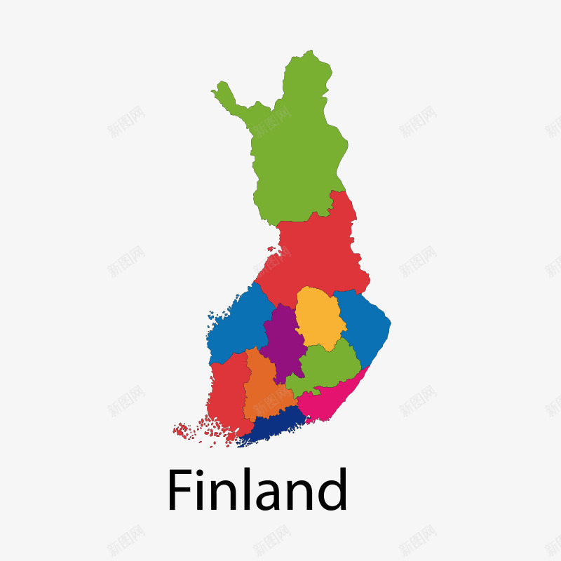 地图欧洲地图png免抠素材_88icon https://88icon.com Finland 国家 国家地图 地图 地图元素 平面 彩色 插画 欧洲地图