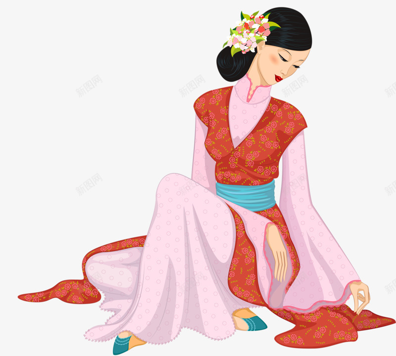 古代日本韩国女子png免抠素材_88icon https://88icon.com 古代 女子 日本 韩国