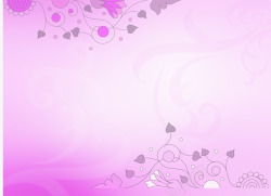 粉色花纹海报背景七夕情人节素材