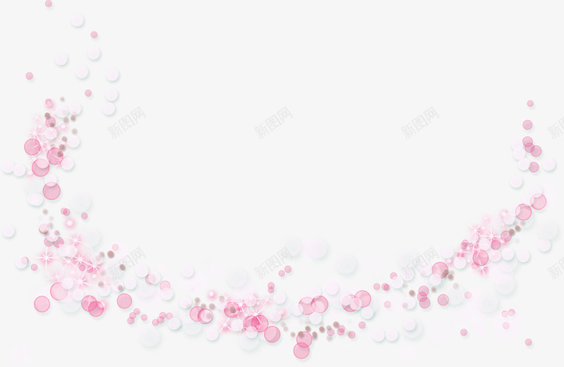 粉红色气泡围绕心形png免抠素材_88icon https://88icon.com 粉红色 粉红色气泡围绕心形